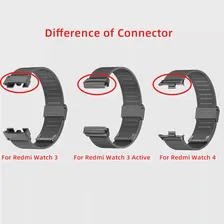 Redmi Watch 4 Ремешок для Xiaomi Redmi Watch 4 Смарт-часы Браслет из нержавеющей стали для Red Mi 4 Замена ремешка для часов (art.: 3920c469fb44c)