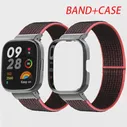 Для Redmi Watch 3 нейлоновый ремешок с петлей, металлический защитный чехол для Redmi Watch 2 Lite, ремешок для Mi watch lite, защитный чехол для браслета