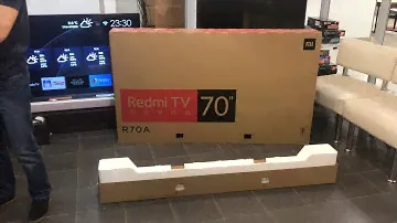 Распаковка Redmi mi tv 70 r70a