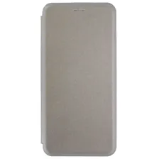 Чехол книжка для Xiaomi Redmi Note 10 Pro Book Cover Серый
