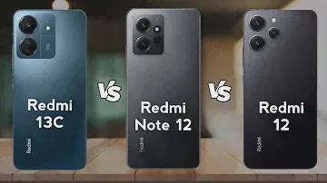 Redmi 13C vs Redmi Note 12 vs Redmi 12