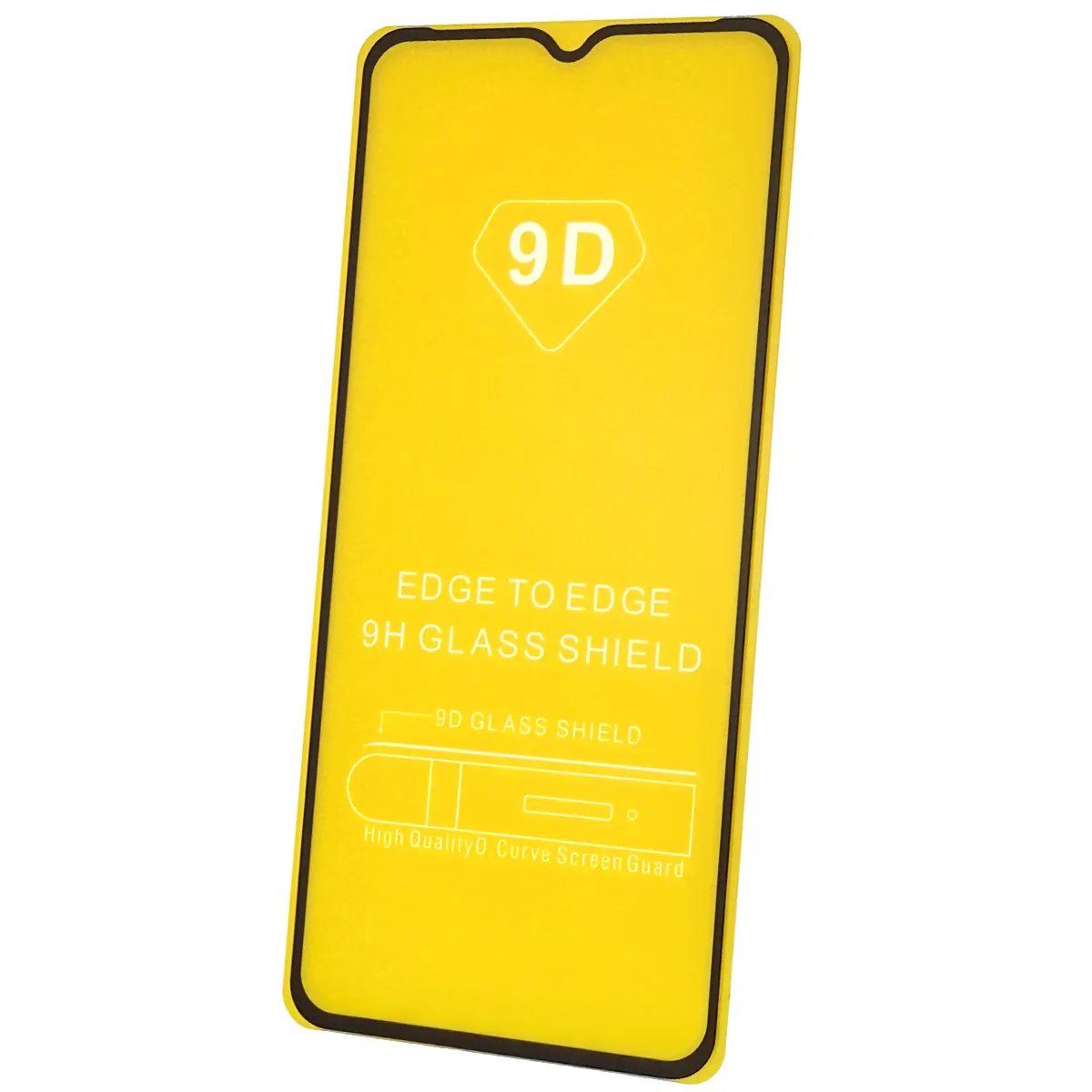 Защитное стекло 9D для XIAOMI Redmi 9A, Redmi 9C, Redmi 10A, Redmi A1, Redmi A1 Plus, Redmi A2, Redmi A2 Plus, цвет окантовки черный