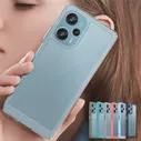 Для Redmi Note 12 Turbo чехол Xiaomi Redmi Note 12 Turbo Саппу противоударный цветной прозрачный чехол Redmi Note 12 Turbo