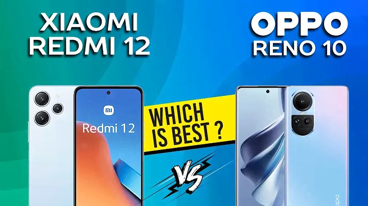 Xiaomi Redmi 12 VS Oppo Reno 10 - Full Comparison ⚡Which one is Best