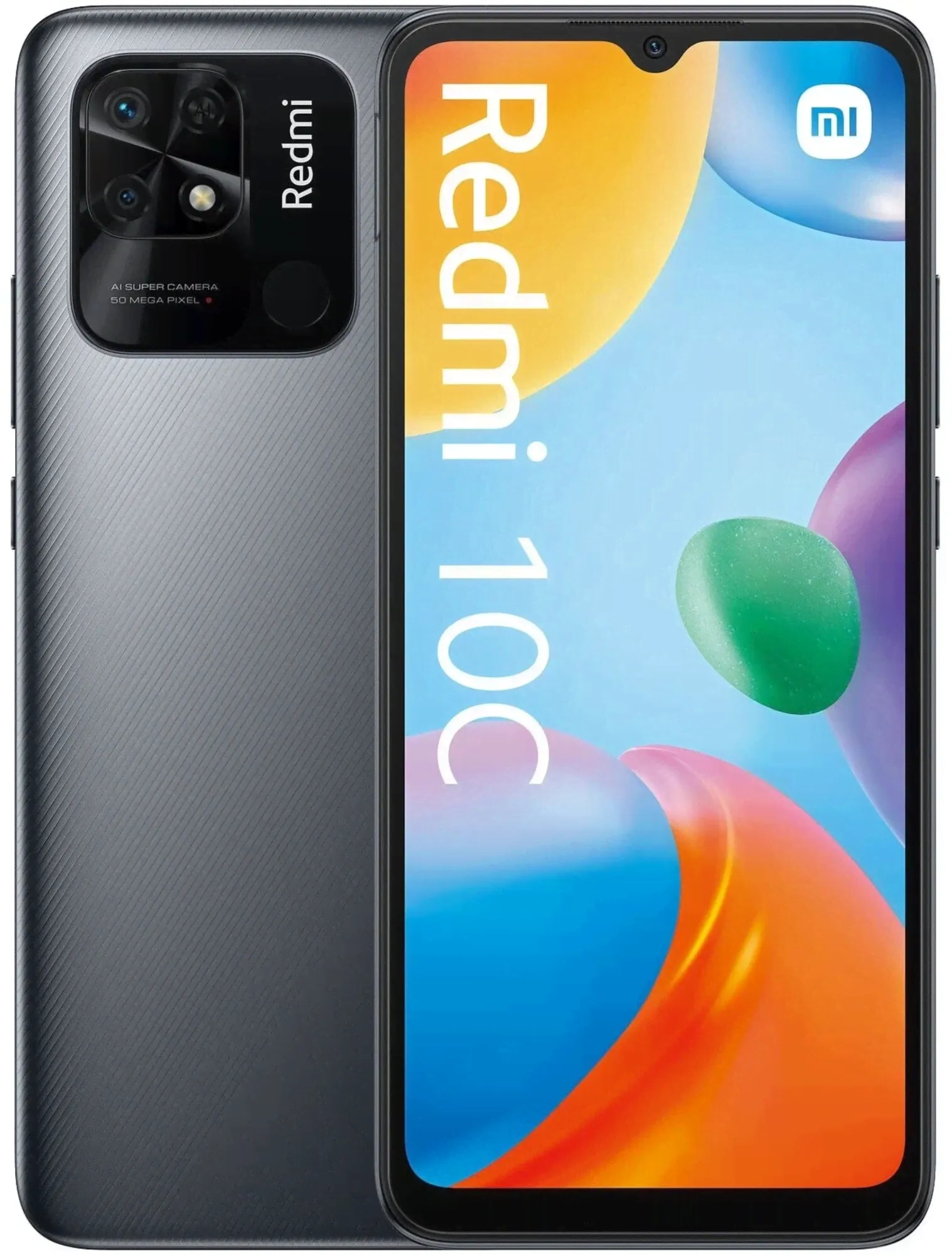Смартфон Redmi 10C 4/64GB NFC, Серый (RUS)