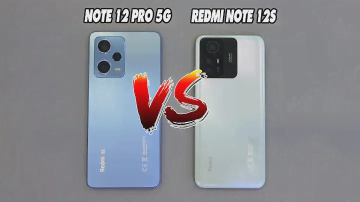 Xiaomi Redmi Note 12 Pro 5G vs Redmi Note 12S | SpeedTest & camera comparison