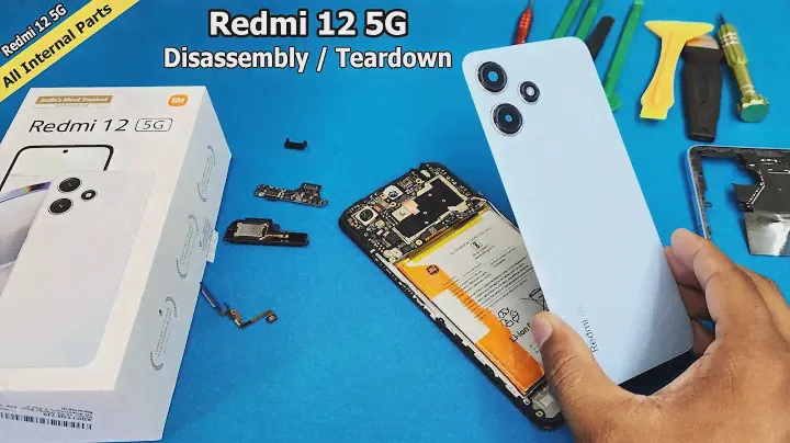 Redmi 12 5G Disassembly | Redmi 12 5G Teardown | Redmi 12 5G Processor / Battery / Motherboard etc