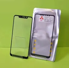 Стекло для переклейки Xiaomi Redmi Note 6/Redmi Note 6 Pro (m1806e7tg) черное