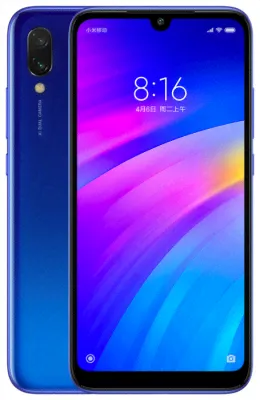 Смартфон Xiaomi Redmi 7 32 Гб синий-0