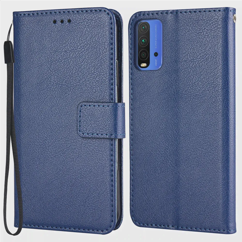 🛍 Чехол-книжка для Xiaomi Redmi 9 T, 9 T, J19S, M2010J19SG, M2010J19SY, кожаный, с подставкой 6,53 дюйма